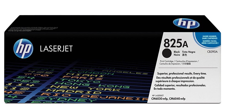 Toner para HP CM6030 / HP 825A | 2500 - Toner CB390A para HP Color LaserJet CM6030. Rendimiento 23.000 Páginas al 5%. HP CM6030f  
