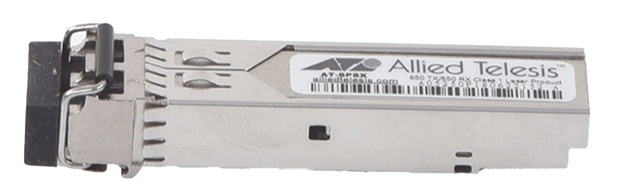 Transceptor SFP 1G 550m MMF / Allied Telesis AT-SPSX-90 | 2604 – Allied Telesis AT-SPSX-90 es un módulo mini-GBIC SFP diseñado para transmisiones de fibra óptica. Este dispositivo opera a 1 Gbps con longitud de onda 850nm fibra multimodo, alcance 550m