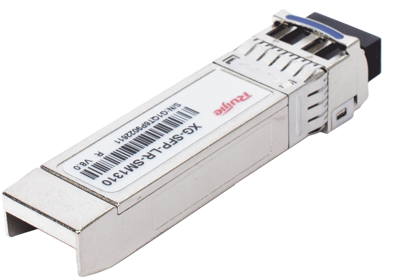 Transceiver SFP+ 10G 10Km SMF / Ruijie XG-SFP-LR-SM1310 | 2508 - Ruijie XG-SFP-LR-SM1310 es un módulo transceptor óptico SFP+ 10GBASE-LR diseñado para enlaces de 10G Ethernet sobre fibra óptica Monomodo (SMF) a larga distancia. Distancia: Hasta 10 Km