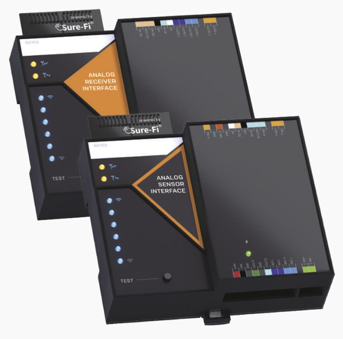 Transmisor Inalámbrico Analógico / Sure-Fi DS007ANALOG(CO) | 2604 - Sure-Fi DS007ANALOG(CO) es un puente inalámbrico de señales industriales diseñado para transmitir entradas y salidas analógicas de 4 a 20 mA o 0 a 10 VDC, atraviesa hasta 1.6 km