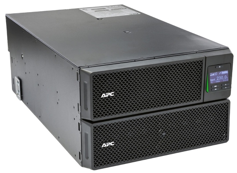 UPS 10KVA Online / APC SRT10KRMXLT | 2607 – APC SRT10KRMXLT es una UPS de doble conversión en línea diseñada para brindar protección de energía de alta densidad a servidores de datos, redes de voz y aplicaciones médicas. Potencia de 10000VA / 10000W