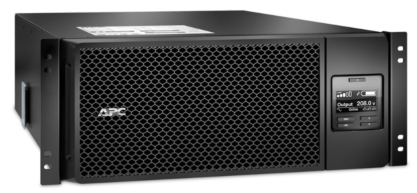 UPS  6KVA Online / APC SRT6KRMXLT | 2607 – APC SRT6KRMXLT es una UPS de doble conversión en línea diseñada para brindar protección de energía de alta densidad a servidores de datos, redes de voz y aplicaciones médicas. Potencia de 6000VA / 6000W