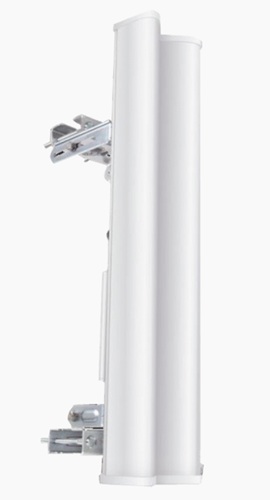 Antena Sectorial / Ubiquiti AM-2G15-120 | 2609 - Ubiquiti AM-2G15-120 Antena sectorial para radio estaciones base airMAX con doble polaridad simultánea vertical y horizontal, Rango de frecuencia: 2,3–2,7GHz, Ganancia: 15dBi, Cobertura horizontal 120°