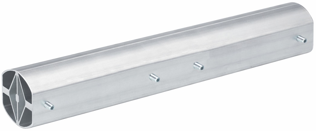FAAC 428616 / Unión para brazo | 2604 – FAAC 428616 es una unión diseñada para el acoplamiento de tramos del brazo elíptico modelo 428048 en barreras vehiculares, fabricada en acero galvanizado, permite la extensión de la pluma hasta alcances máximos