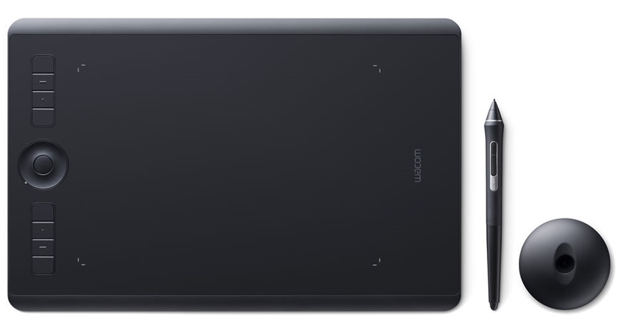 Wacom Intuos Pro PTH660 / 10'' | 2205 - Tableta Multitáctil Wacom Intuos Pro Creative Pen, Área activa 152 x 148 mm, 8192 Niveles de sensibilidad a la presión, Conectividad USB Tipo-C & Bluetooth, 8 ExpressKeys programables, Lápiz Wacom Pro 2 incluido 