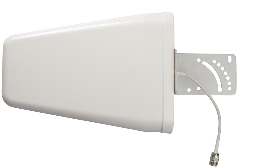 Antena para Celular 10 dBi / WilsonPro 311-155 | 2410 – Antena tipo panel multibanda amplificadora de señal para instalaciones fijas de Telefonía Celular, Rango de frecuencia: 700-800 / 824-894 / 880-960 / 1710-1880 / 1850-1990 / 2110-2170 MHz 311155 