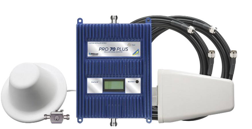 Amplificador de Señal Celular / WilsonPro 530-145 | 2410 - Amplificador de Señal Celular WeBoost Home Complete, Soporta 4G, 3G, 2G y Voz para Casa u Oficina, Cobertura: Hasta 2780 m², Funciona con todos los Operadores de Telefonía Móvil 530145 