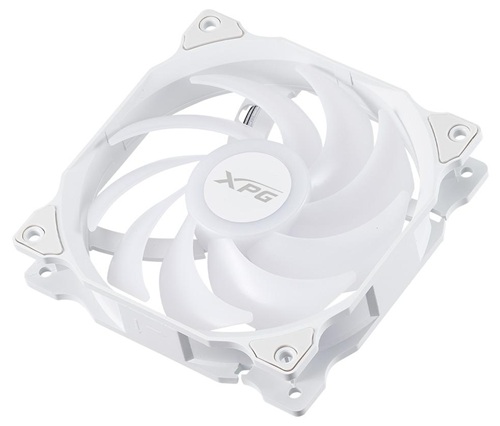 Ventilador ARGB PWM / XPG VENTO 120 Blanco | 2609 - XPG VENTO120ARGBPWM-WHCWW es un ventilador para refrigeración de PC VENTO 120 ARGB PWM, Tamaño: 120 mm, Color: Blanco, Velocidad: 300 a 1.850 RPM, Flujo de aire máximo: 50,27 CFM