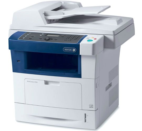 Xerox WorkCentre 3550: Fotocopiadora Laser Monocromatica, Funciones: Impresora - Copiadora - Escáner - Fax, 35ppm, 600dpi, Duplex Impresión & Escaneo, Ram 256MB, Conectividad: USB 2.0 & LAN Port 10/100, Bandeja: 1x 500h, Garantía 1 Año en Sitio